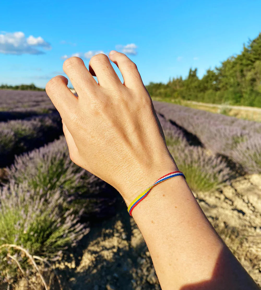 Bracelet Double face Colombo-Français – Bracelet Colombie France