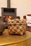 Canasto con Tapa – Panier de rangement avec couvercle artisanal