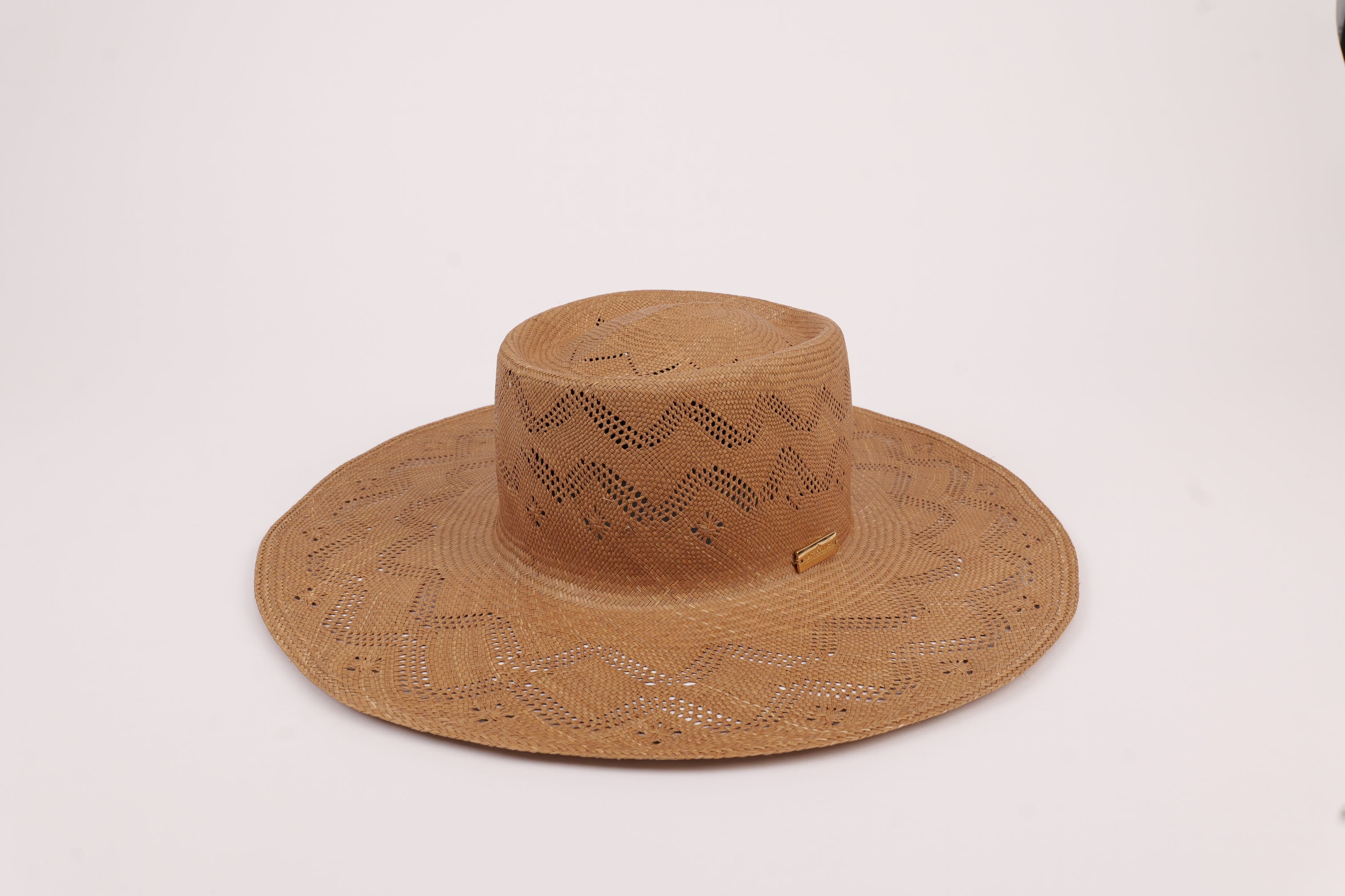 Chapeau en paille paso fino artisanal - Eva