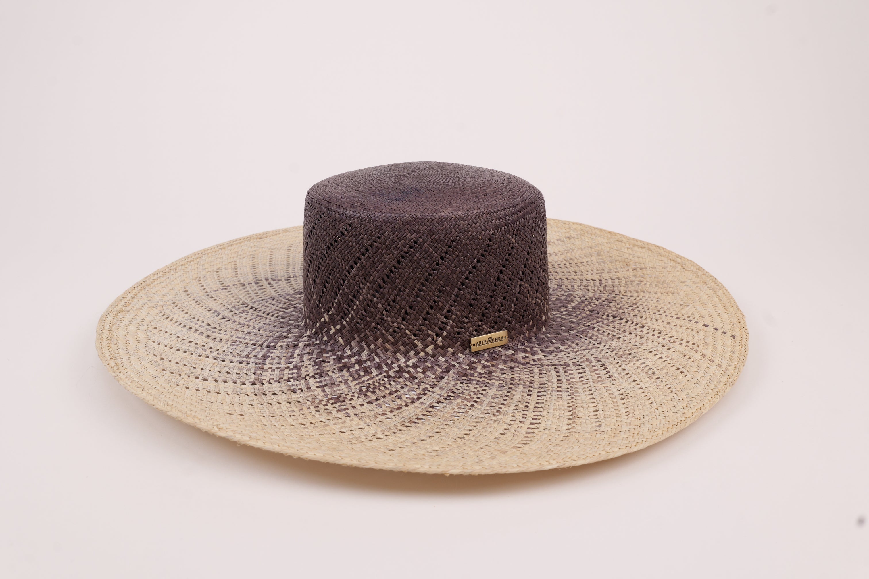 Grand chapeau en paille à larges bords - Berthe