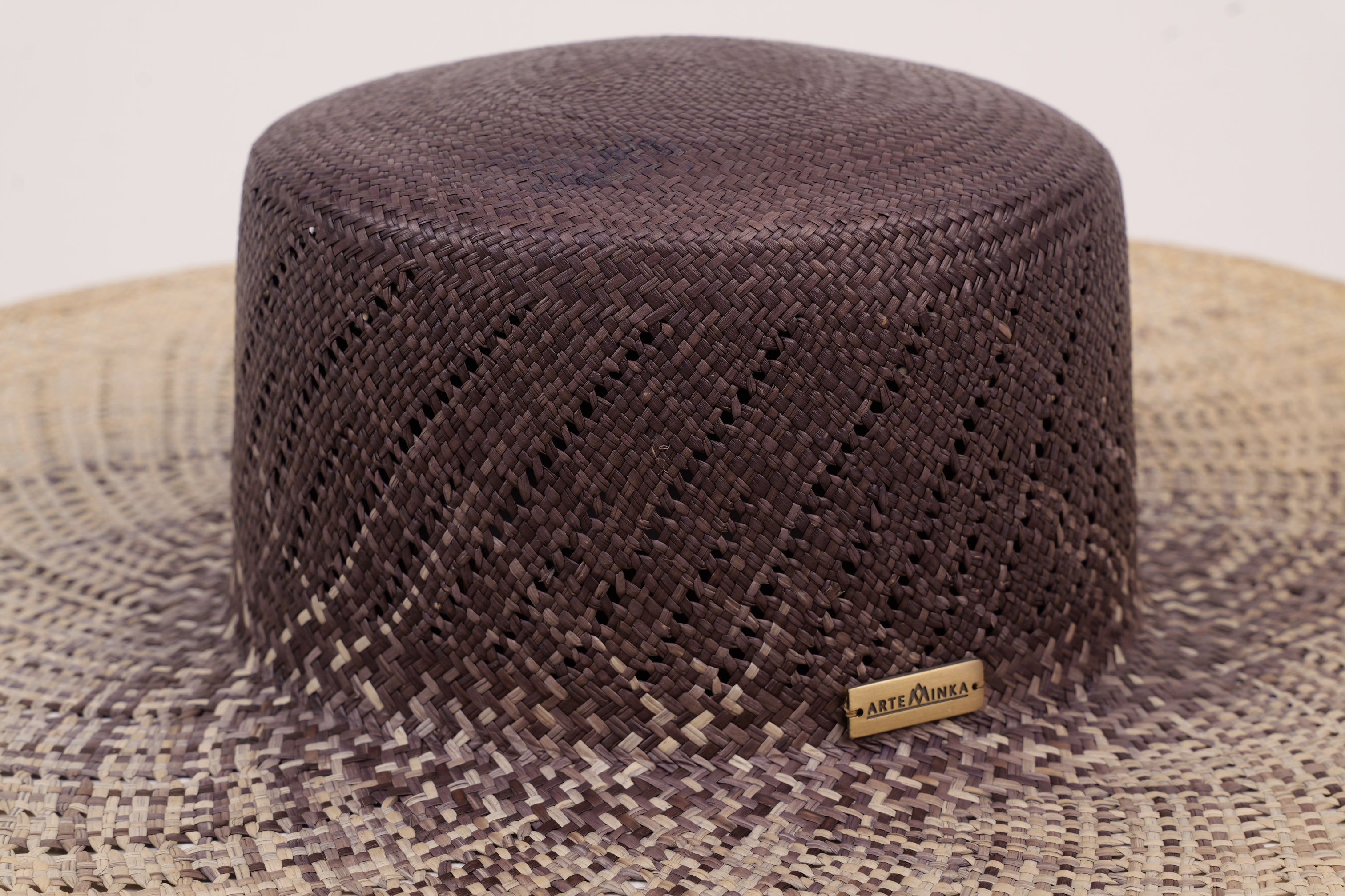 Grand chapeau en paille à larges bords - Berthe