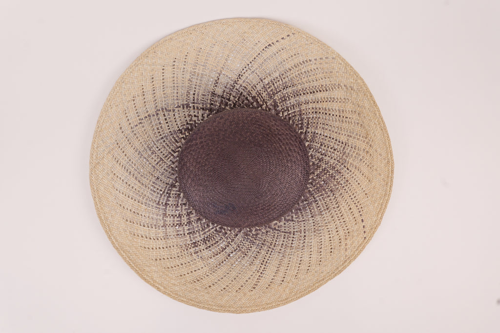 Grand chapeau en paille à larges bords - Berthe