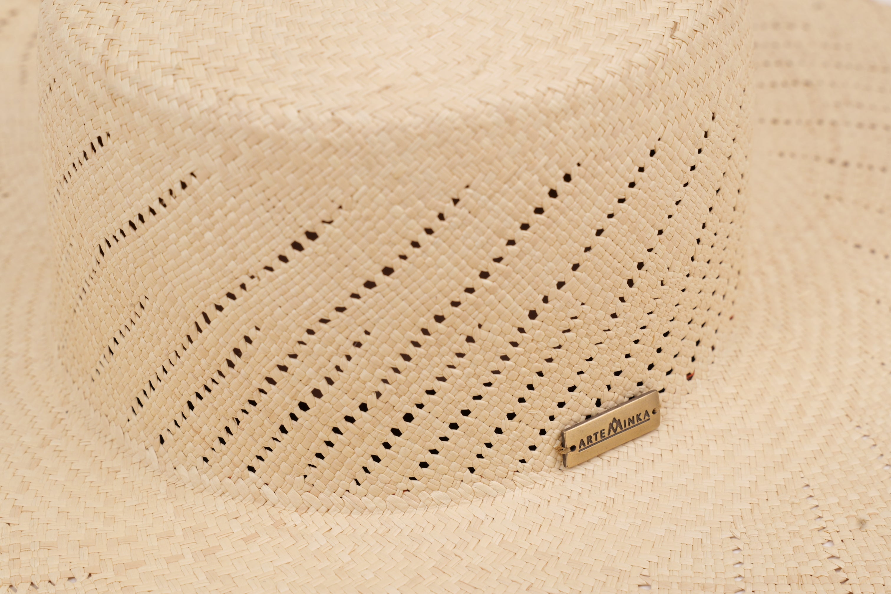 Grand chapeau en paille à larges bords - Berthe