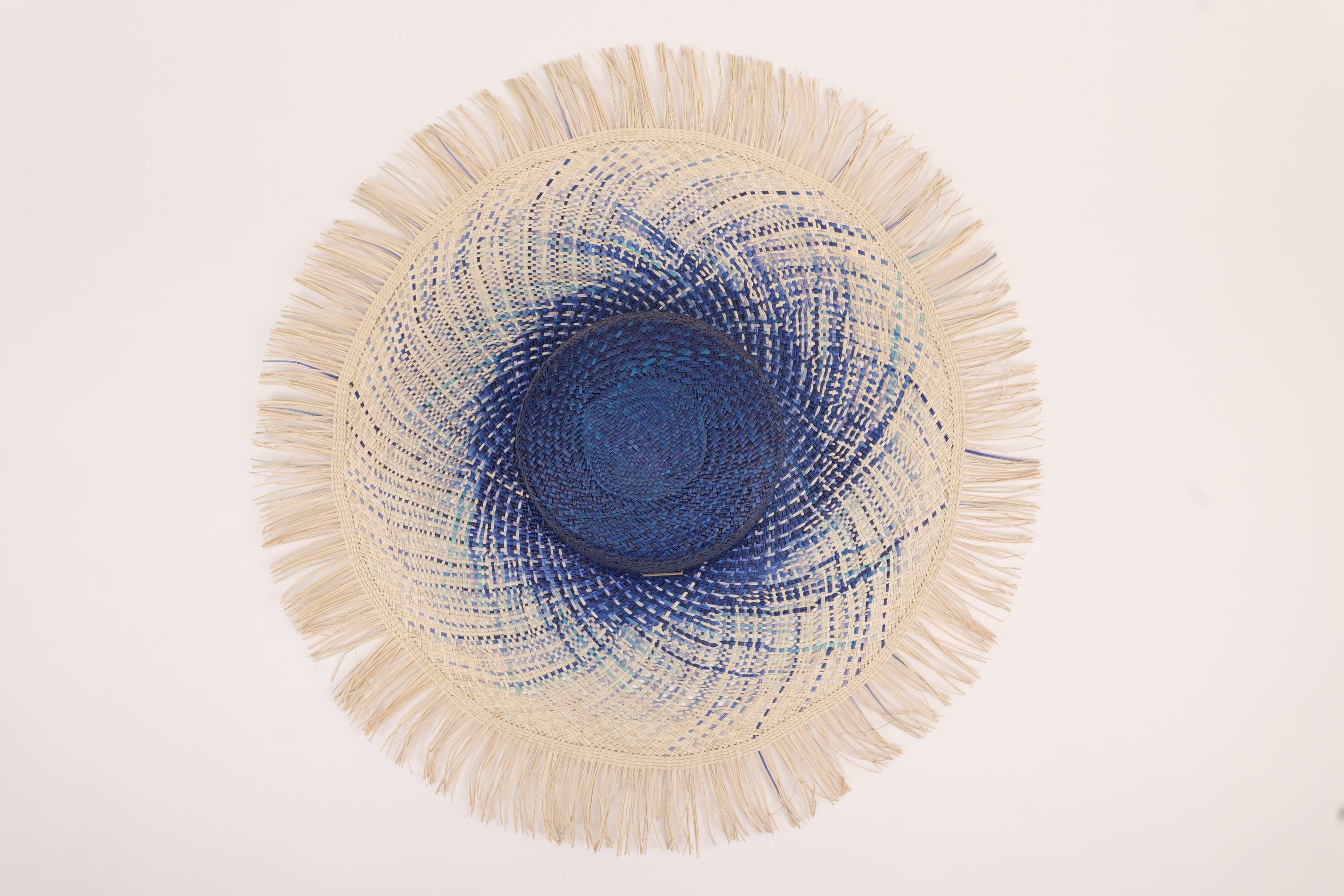 Grand chapeau en paille à larges bords - Marie