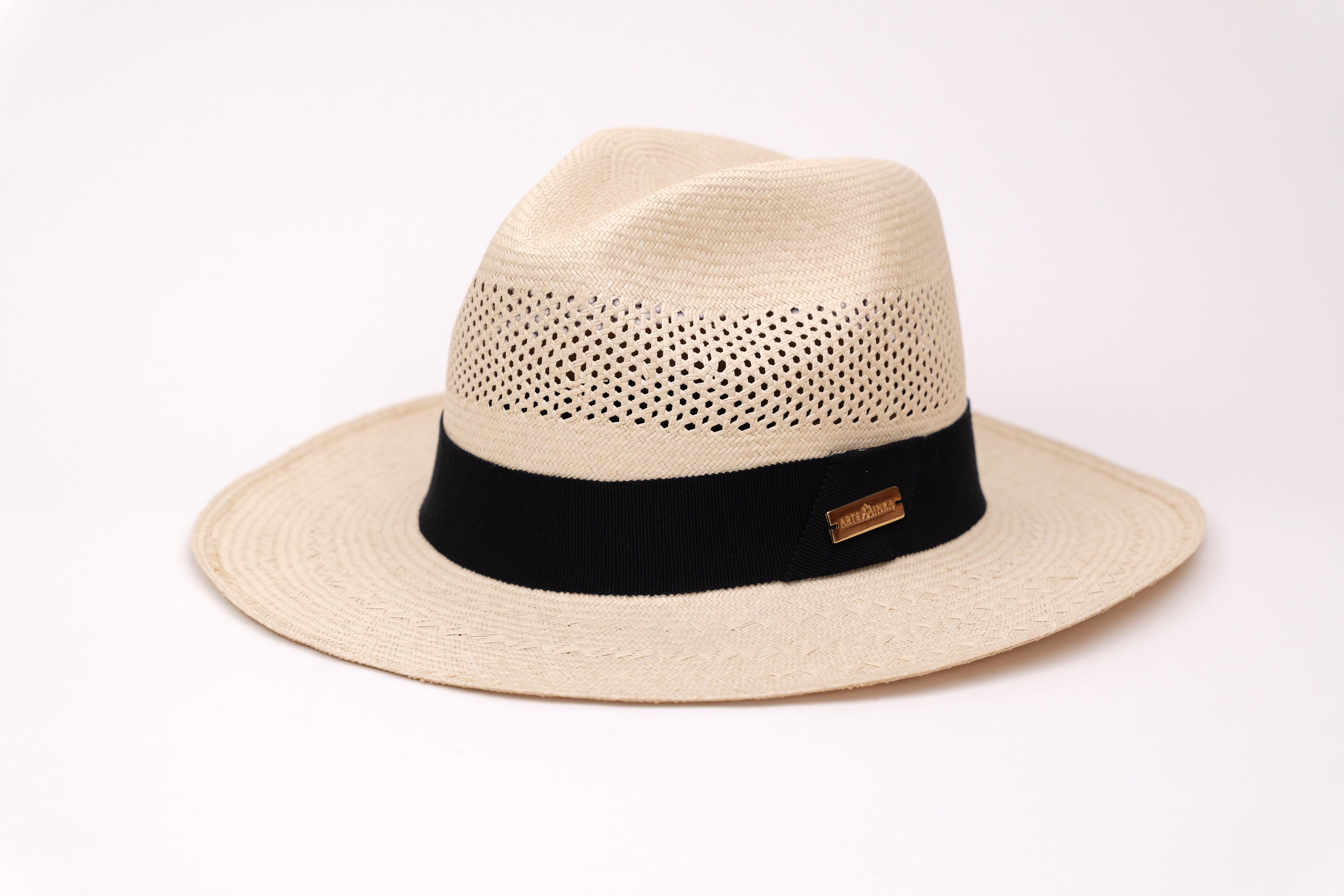 Chapeau Raffaello – Chapeau panama artisanal pièce unique en paille fino