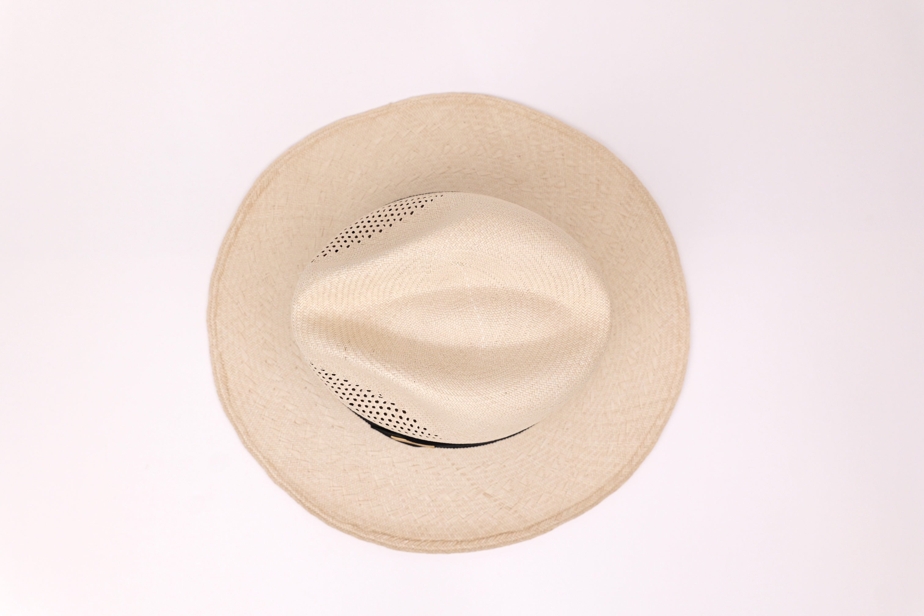 Chapeau Raffaello – Chapeau panama artisanal pièce unique en paille fino