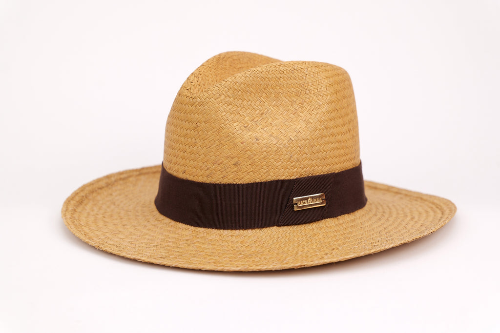 Chapeau Raffaello – Chapeau panama artisanal en paille fino, pièce unique | ARTEMINKA
