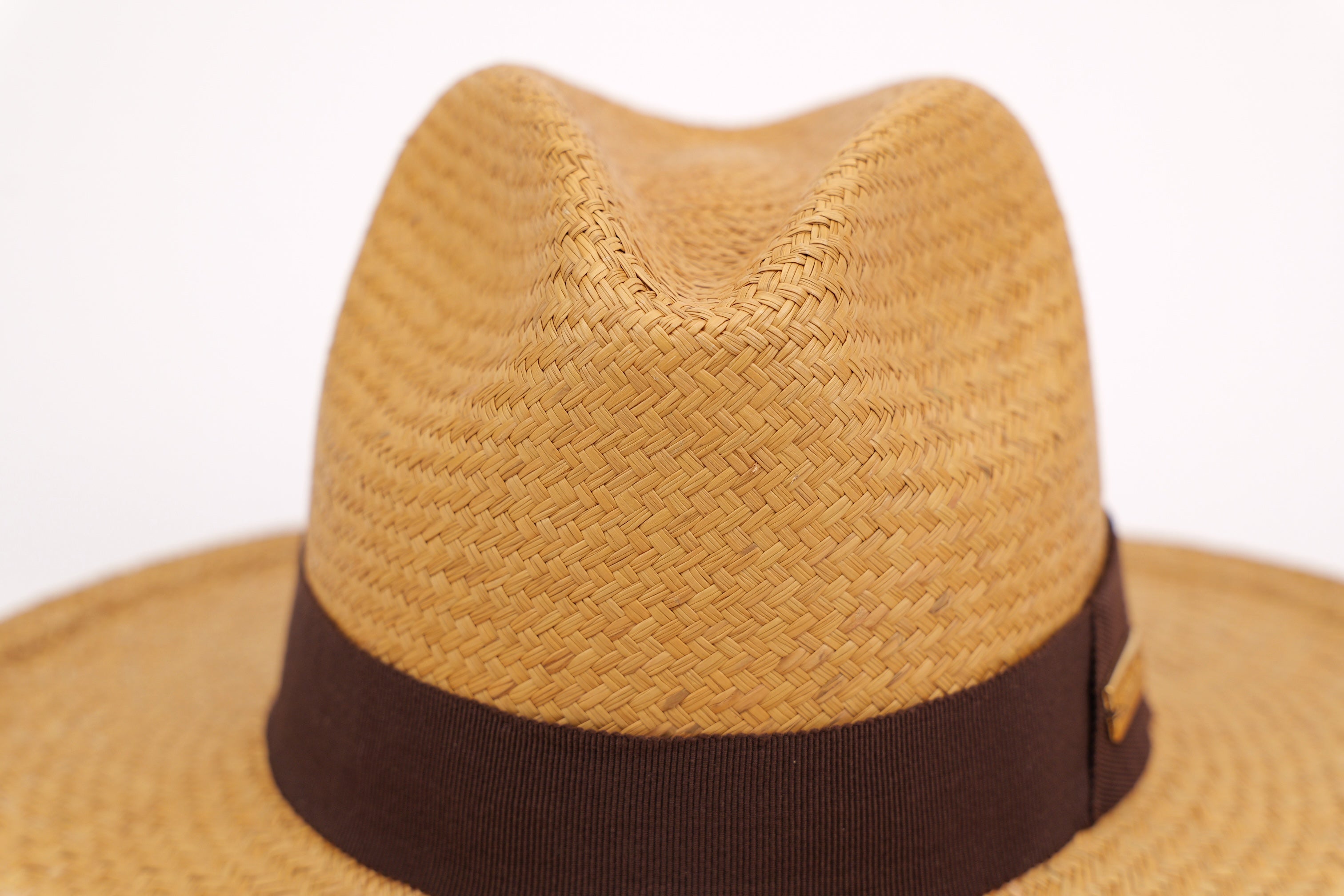 Chapeau Raffaello – Chapeau panama artisanal en paille fino, pièce unique | ARTEMINKA