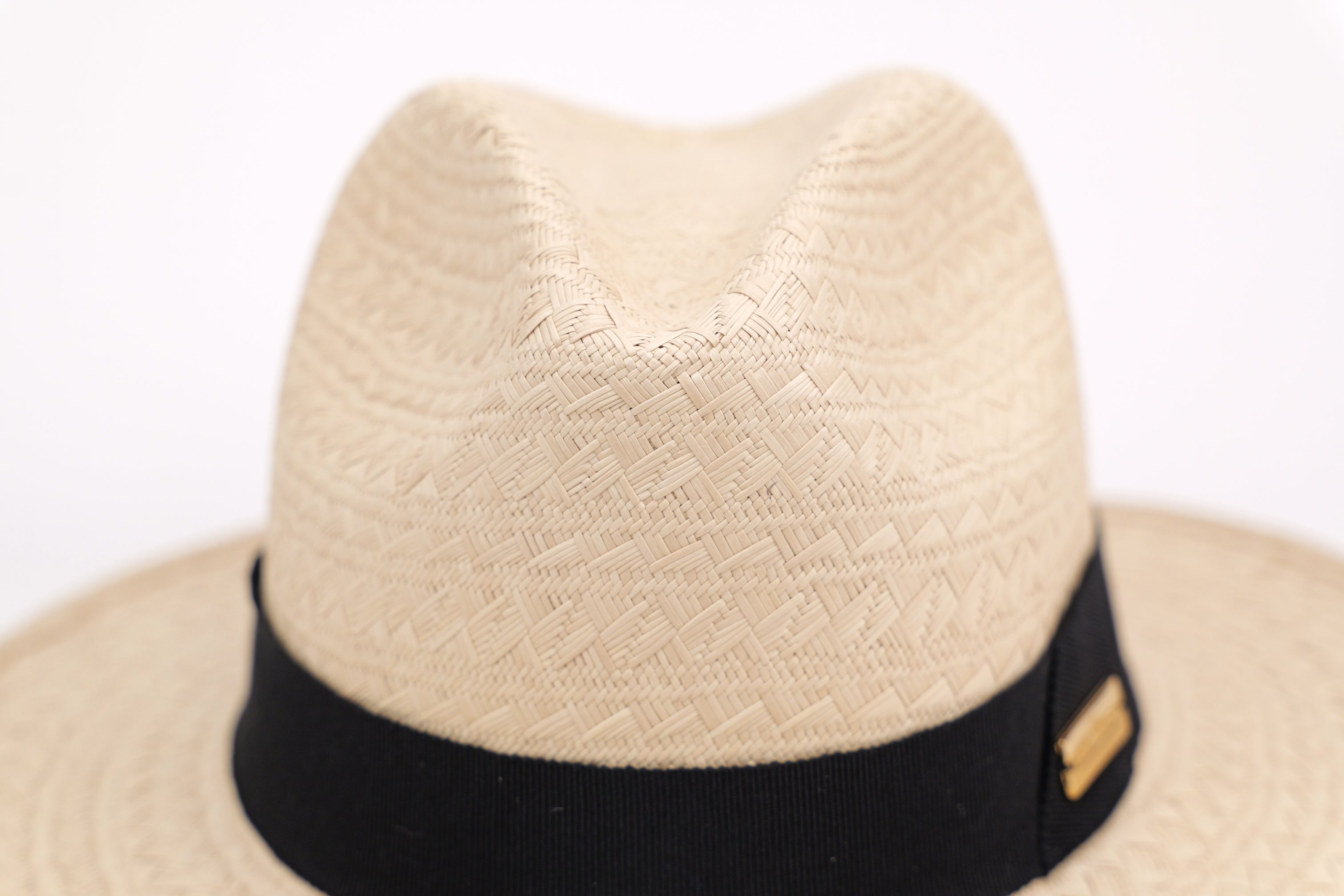 Chapeau Raffaello – Chapeau panama artisanal en paille fino, pièce unique | ARTEMINKA