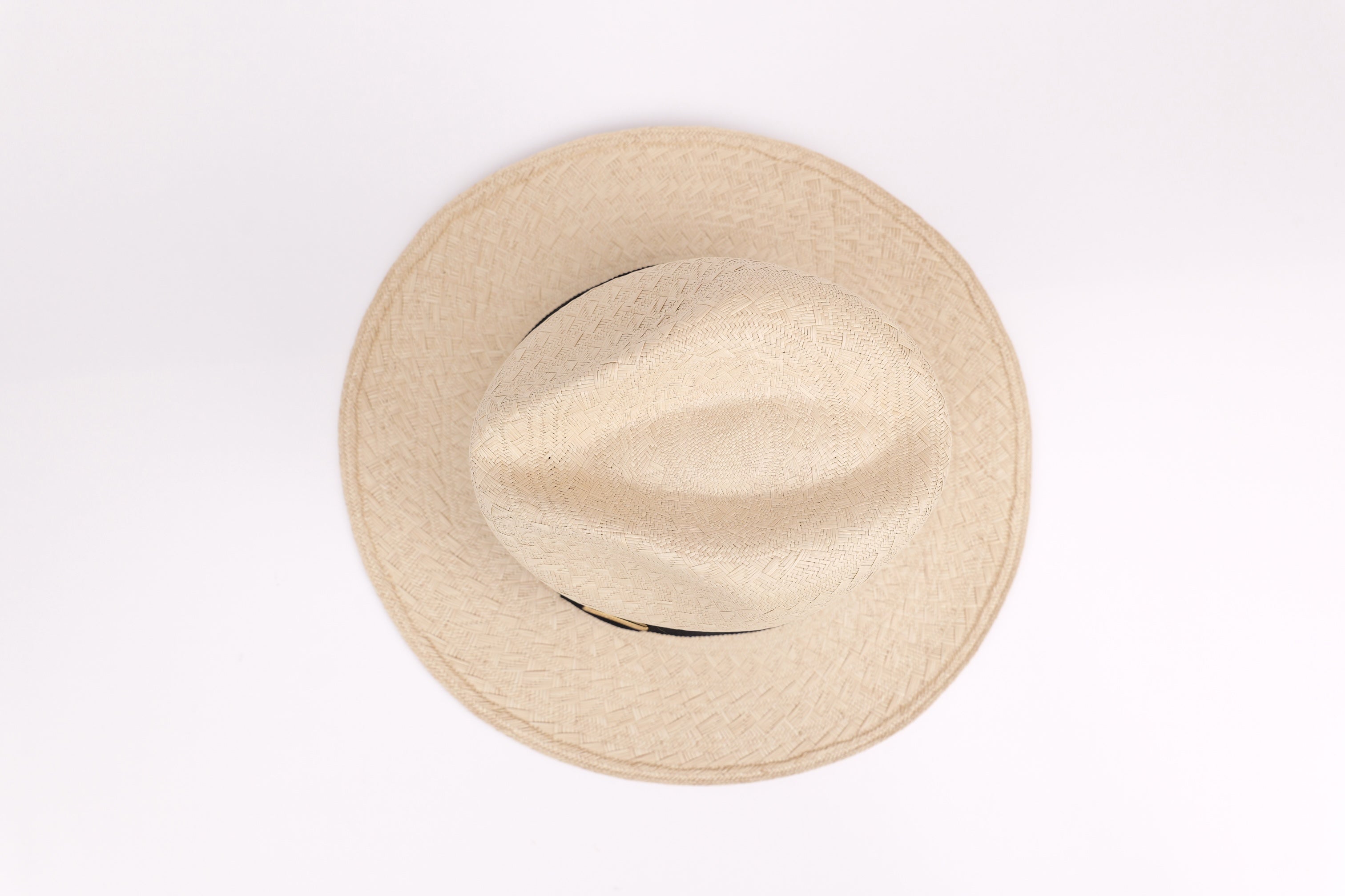 Chapeau Raffaello – Chapeau panama artisanal en paille fino, pièce unique | ARTEMINKA