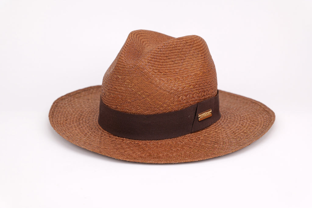 Chapeau Raffaello – Chapeau panama artisanal en paille fino, pièce unique | ARTEMINKA