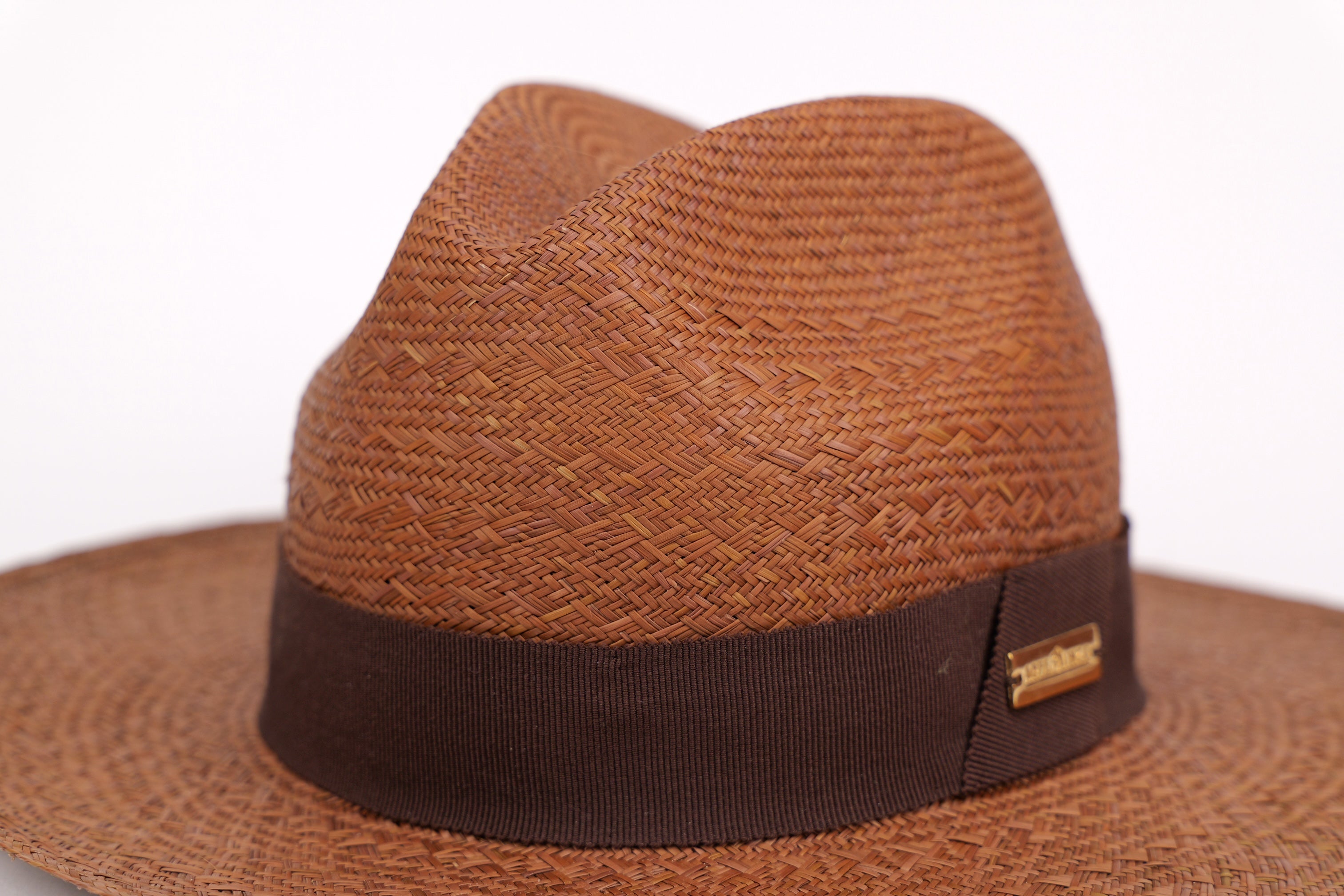 Chapeau Raffaello – Chapeau panama artisanal en paille fino, pièce unique | ARTEMINKA