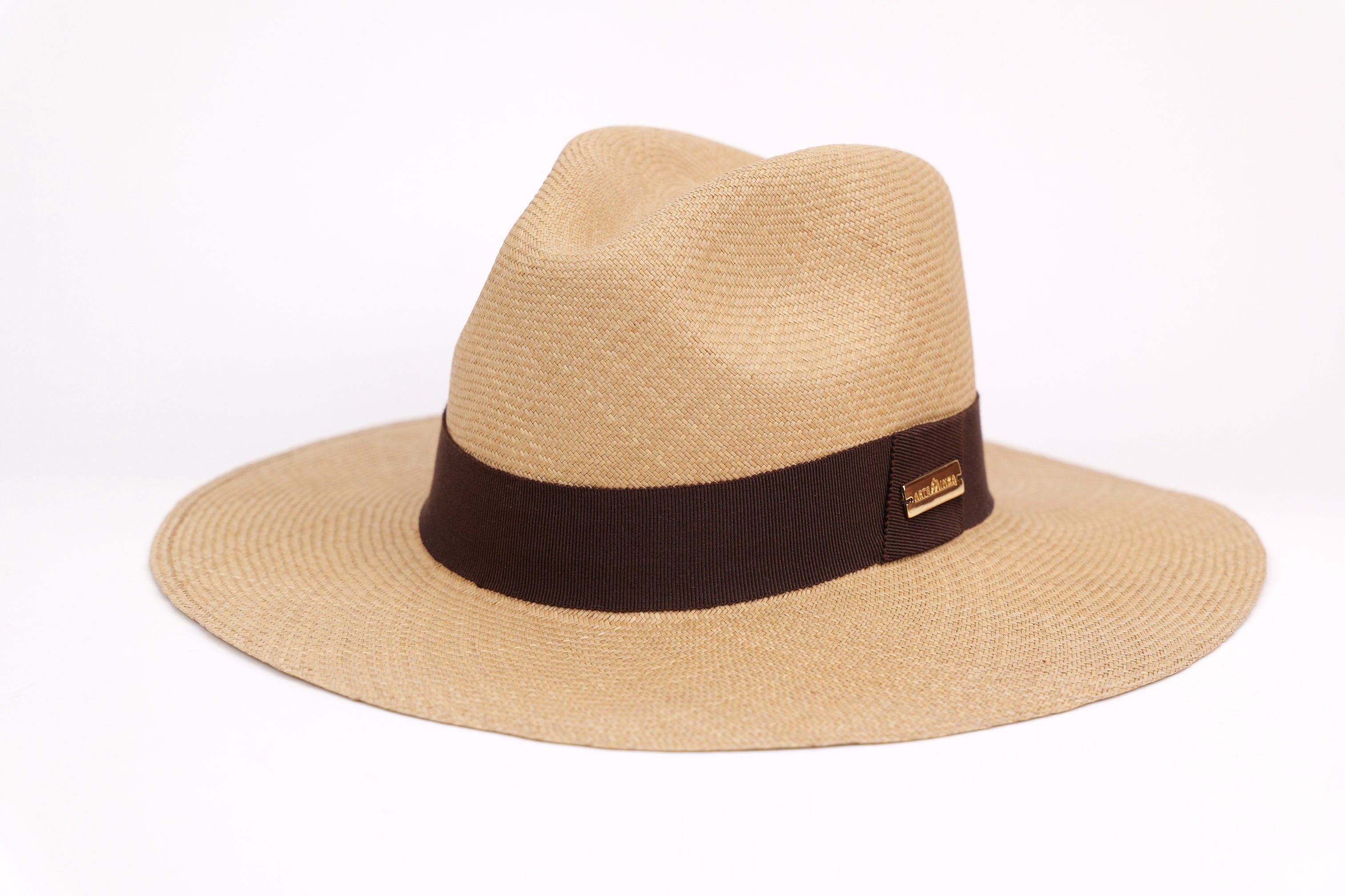 Chapeau Raffaello – Chapeau panama artisanal en paille fino, pièce unique | ARTEMINKA