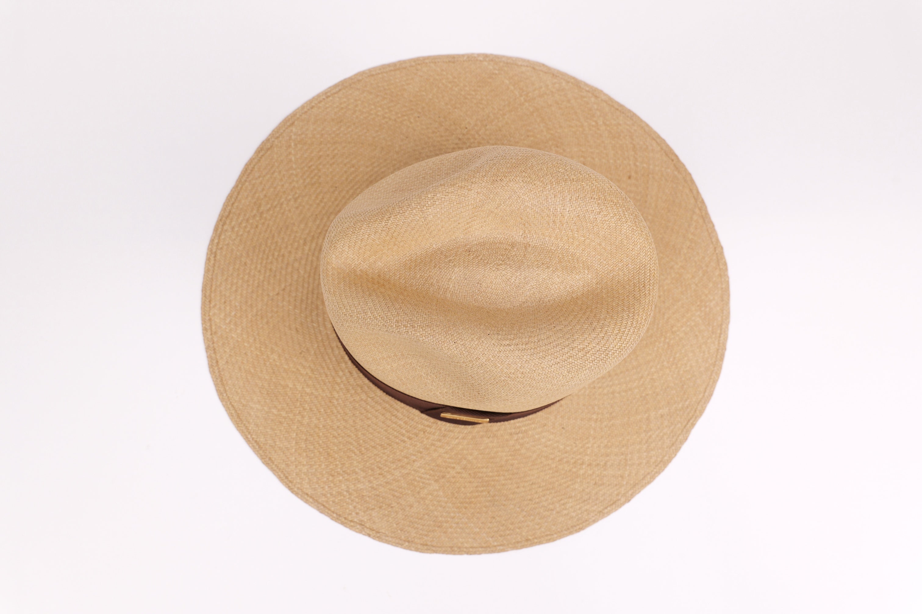 Chapeau Raffaello – Chapeau panama artisanal en paille fino, pièce unique | ARTEMINKA