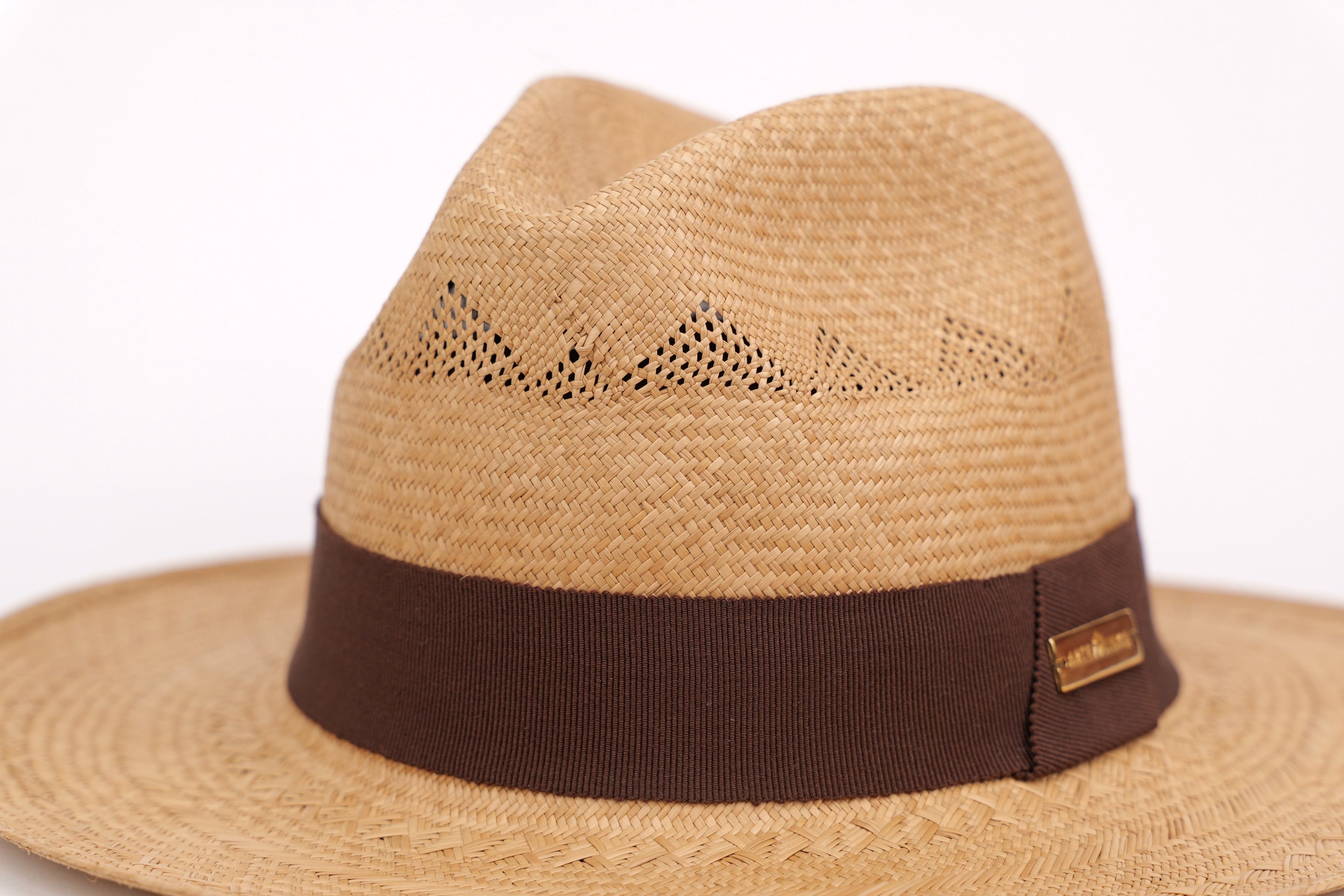 Chapeau Raffaello – Chapeau panama artisanal en paille fino, pièce unique | ARTEMINKA