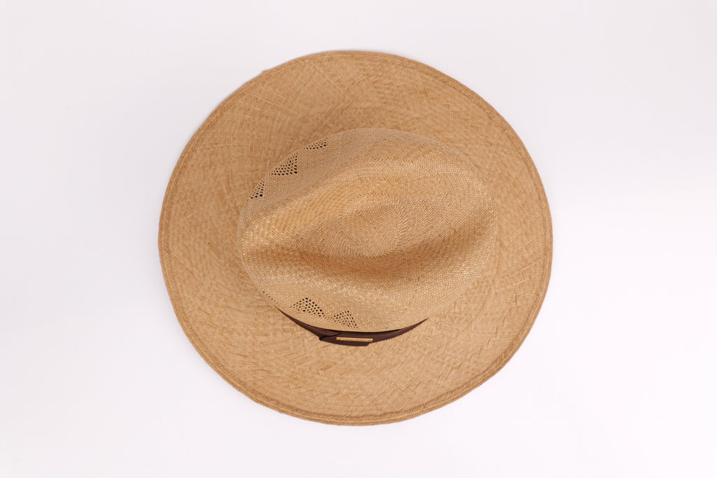 Chapeau Raffaello – Chapeau panama artisanal en paille fino, pièce unique | ARTEMINKA
