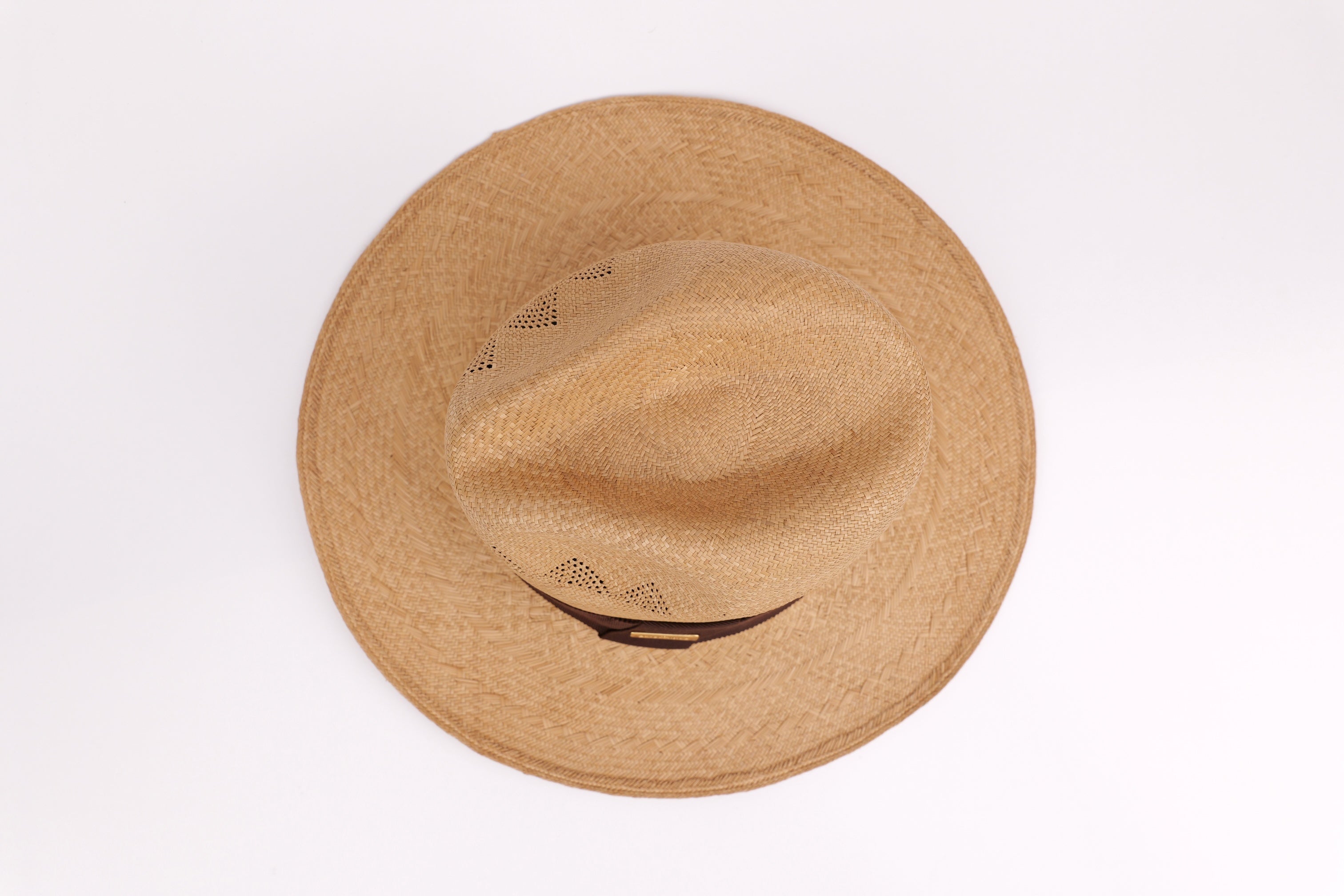 Chapeau Raffaello – Chapeau panama artisanal en paille fino, pièce unique | ARTEMINKA