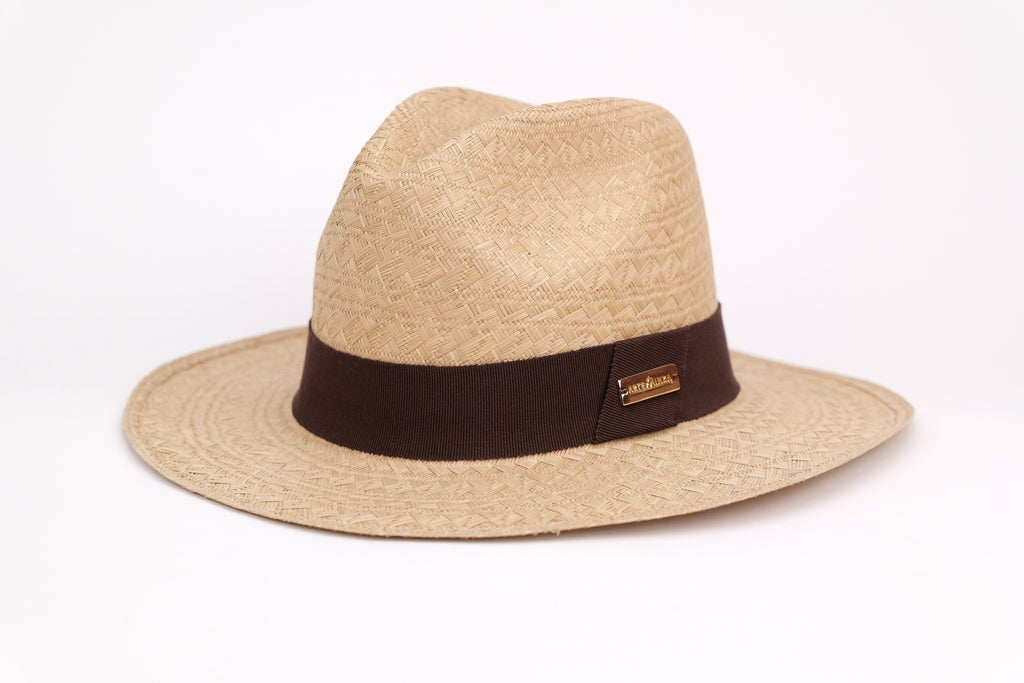 Chapeau Raffaello – Chapeau panama artisanal en paille fino, pièce unique | ARTEMINKA