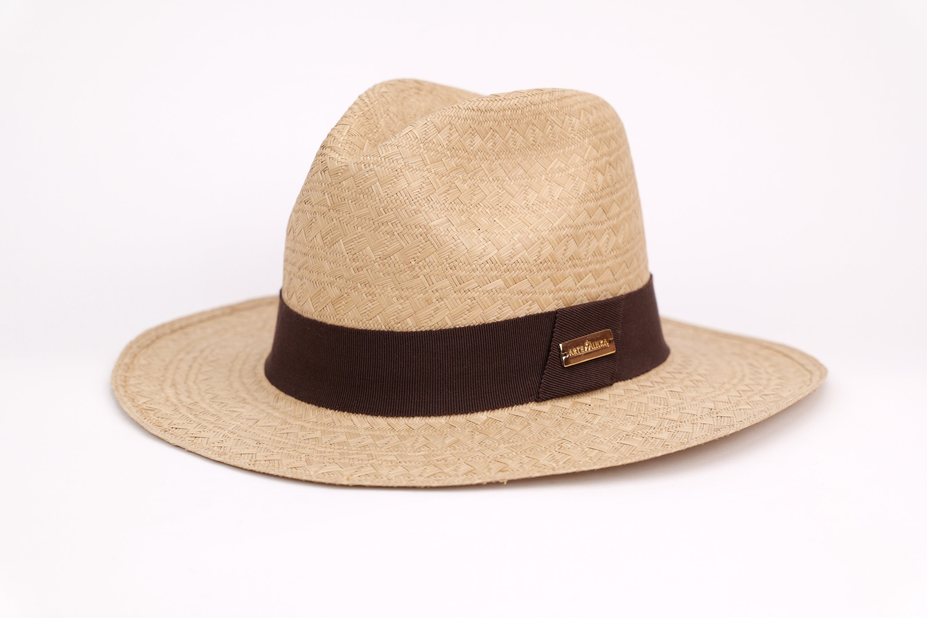 Chapeau Raffaello – Chapeau panama artisanal en paille fino, pièce unique | ARTEMINKA