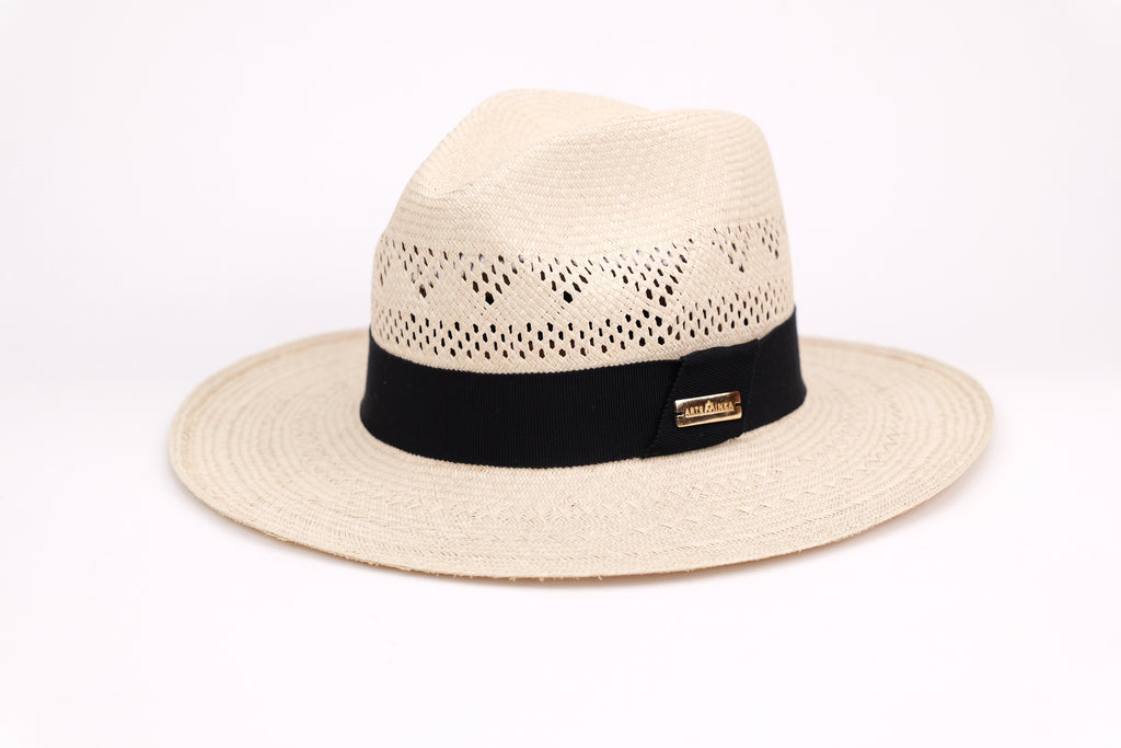 Chapeau Raffaello – Chapeau panama artisanal en paille fino, pièce unique | ARTEMINKA