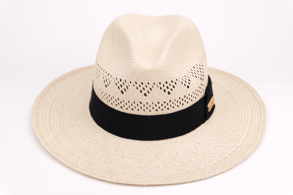 Chapeau Raffaello – Chapeau panama artisanal en paille fino, pièce unique | ARTEMINKA