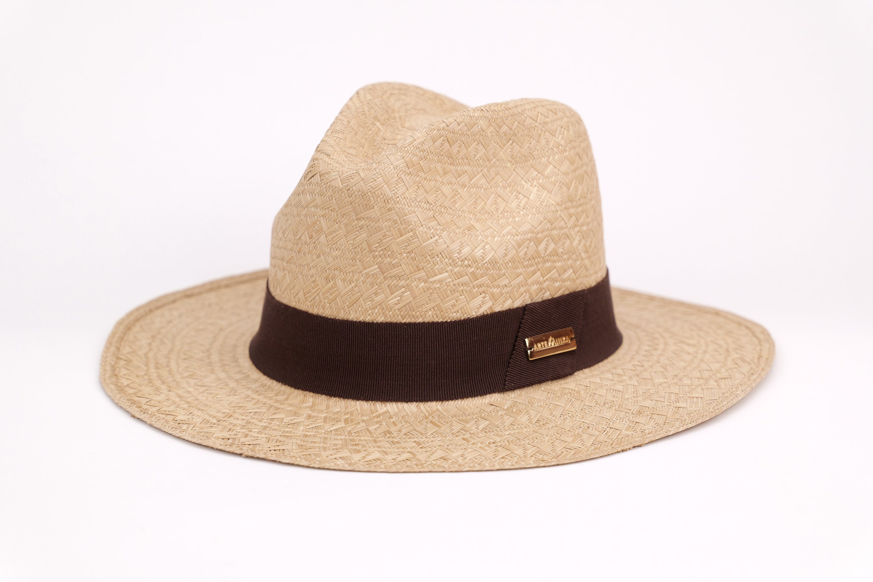 Chapeau Raffaello – Chapeau panama artisanal en paille fino, pièce unique | ARTEMINKA