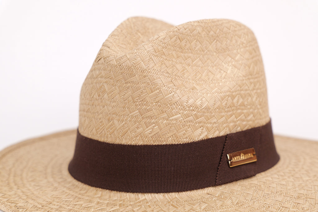 Chapeau Raffaello – Chapeau panama artisanal en paille fino, pièce unique | ARTEMINKA