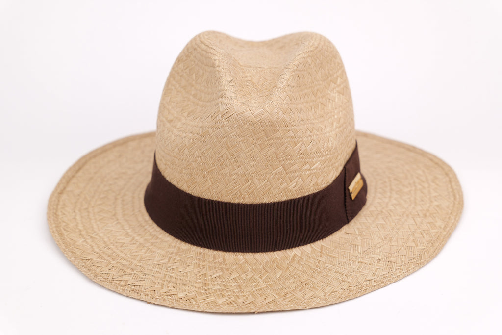 Chapeau Raffaello – Chapeau panama artisanal en paille fino, pièce unique | ARTEMINKA
