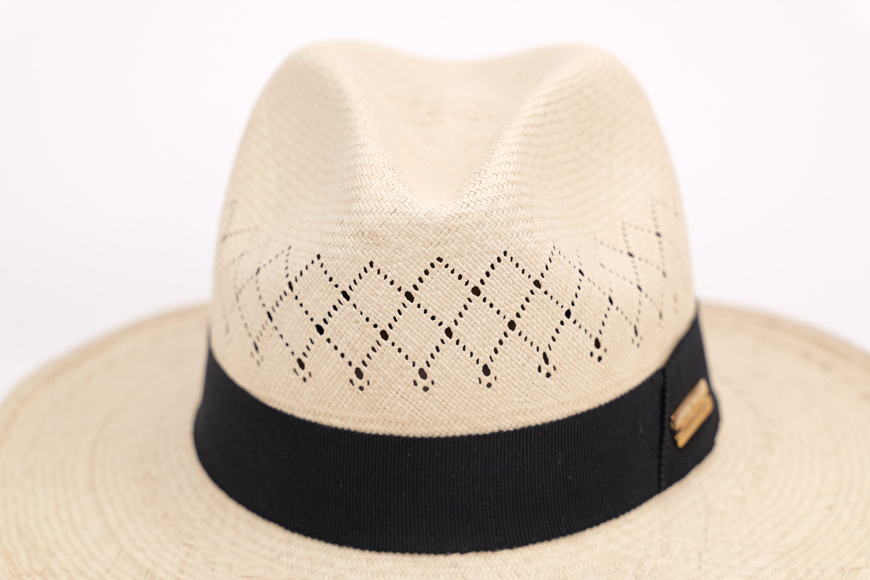 Chapeau Raffaello – Chapeau panama artisanal en paille fino, pièce unique | ARTEMINKA