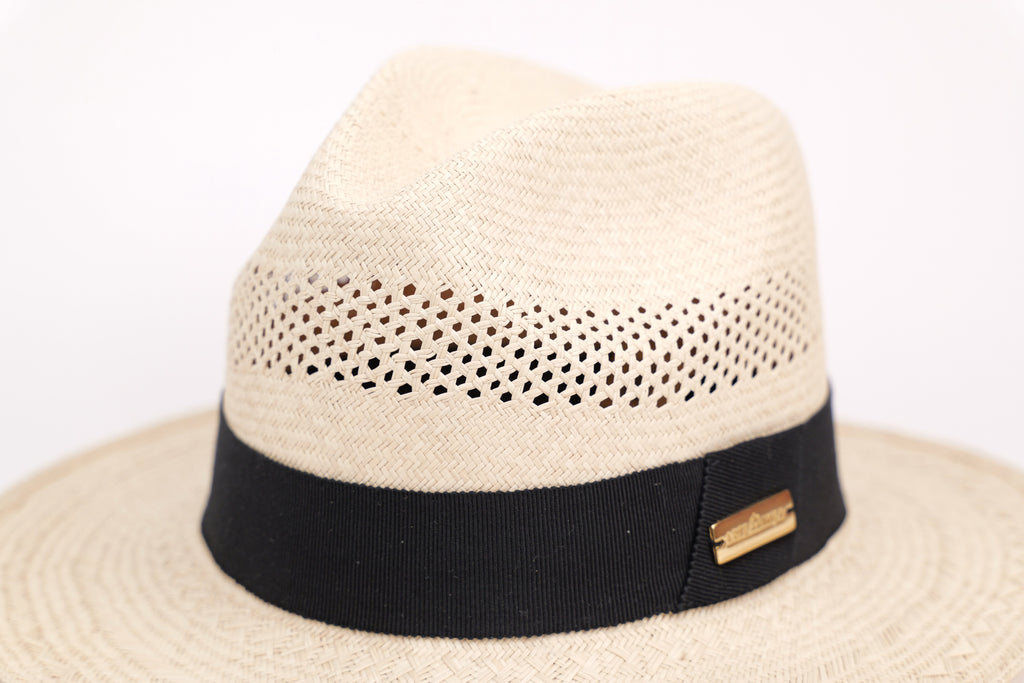Chapeau Raffaello – Chapeau panama artisanal en paille fino, pièce unique | ARTEMINKA
