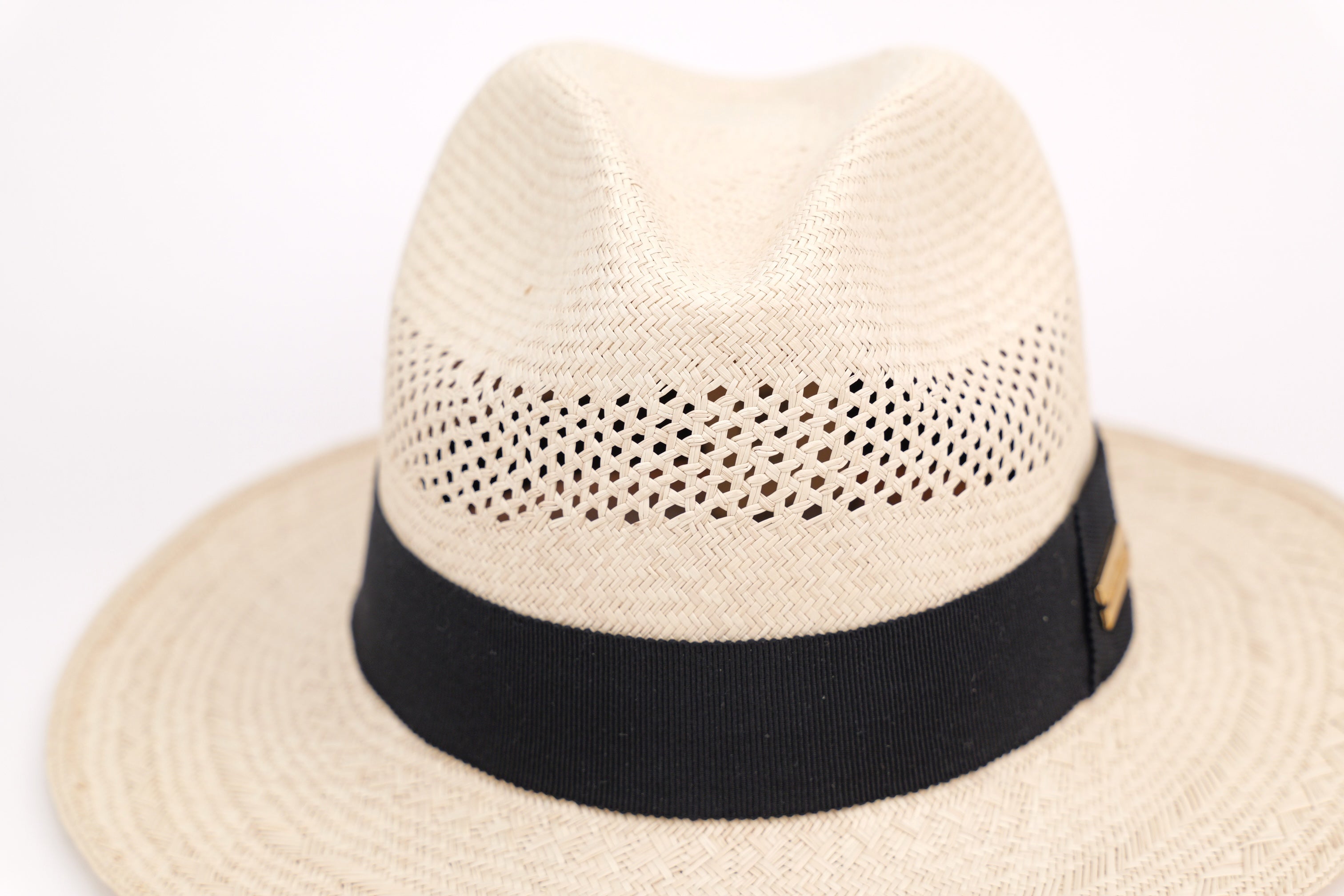 Chapeau Raffaello – Chapeau panama artisanal en paille fino, pièce unique | ARTEMINKA