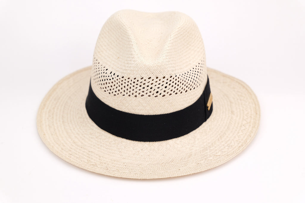 Chapeau Raffaello – Chapeau panama artisanal en paille fino, pièce unique | ARTEMINKA