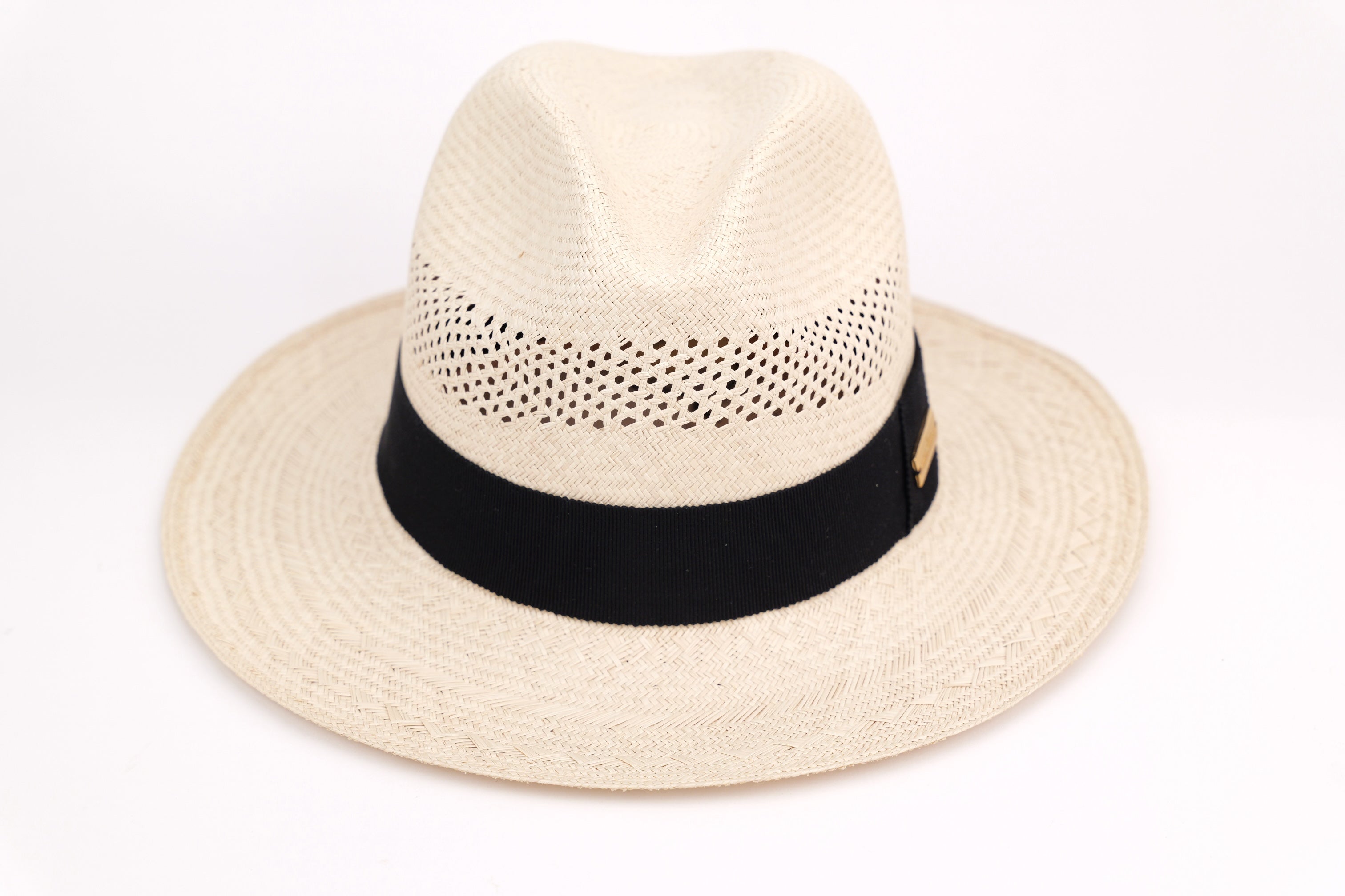 Chapeau Raffaello – Chapeau panama artisanal en paille fino, pièce unique | ARTEMINKA