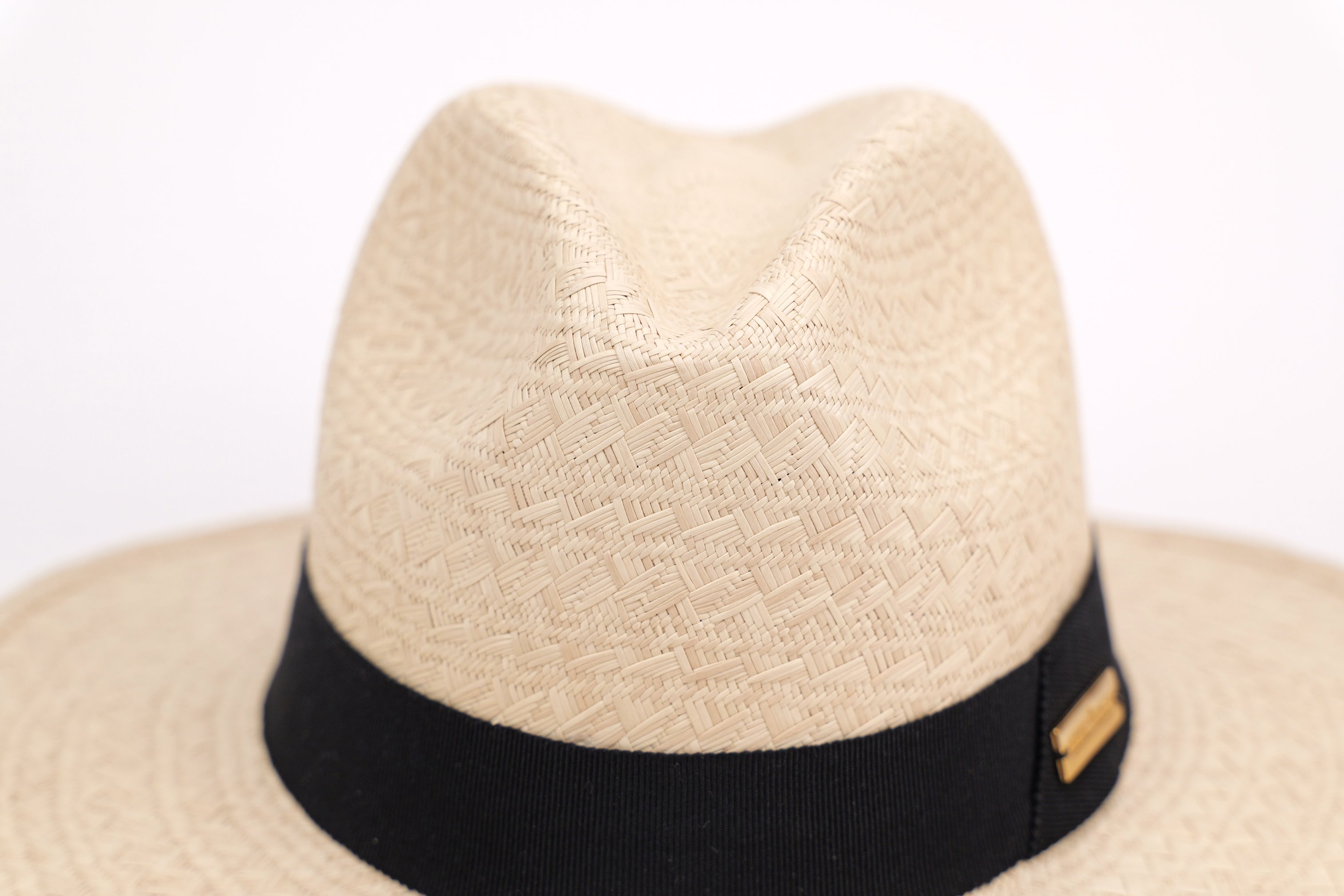 Chapeau Raffaello – Chapeau panama artisanal en paille fino, pièce unique | ARTEMINKA