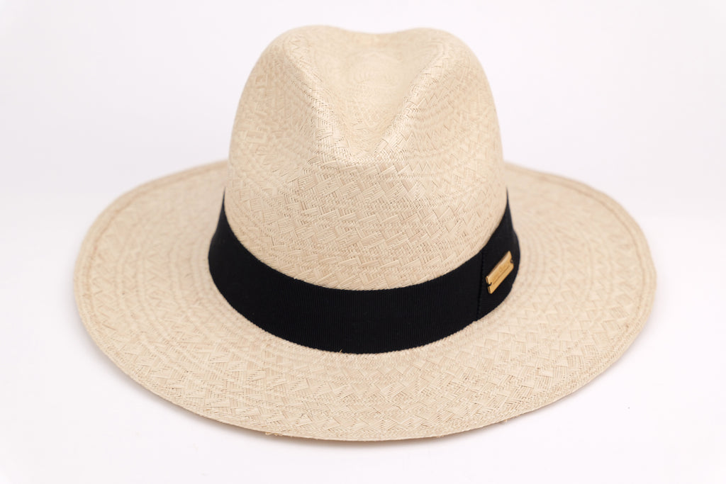 Chapeau Raffaello – Chapeau panama artisanal en paille fino, pièce unique | ARTEMINKA