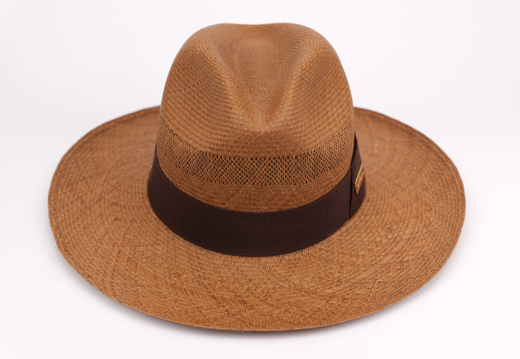 Chapeau Raffaello – Chapeau panama artisanal en paille fino, pièce unique | ARTEMINKA