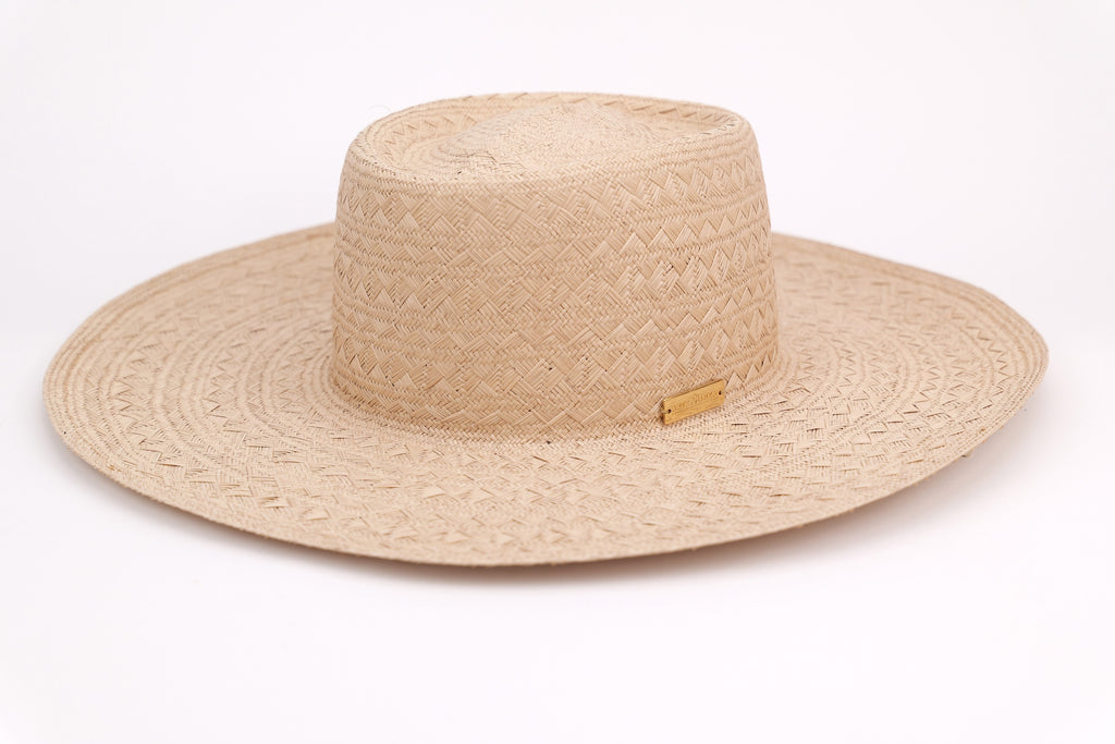 Chapeau Cocha – Chapeau cordobes en paille artisanal fino, pièce unique | ARTEMINKA