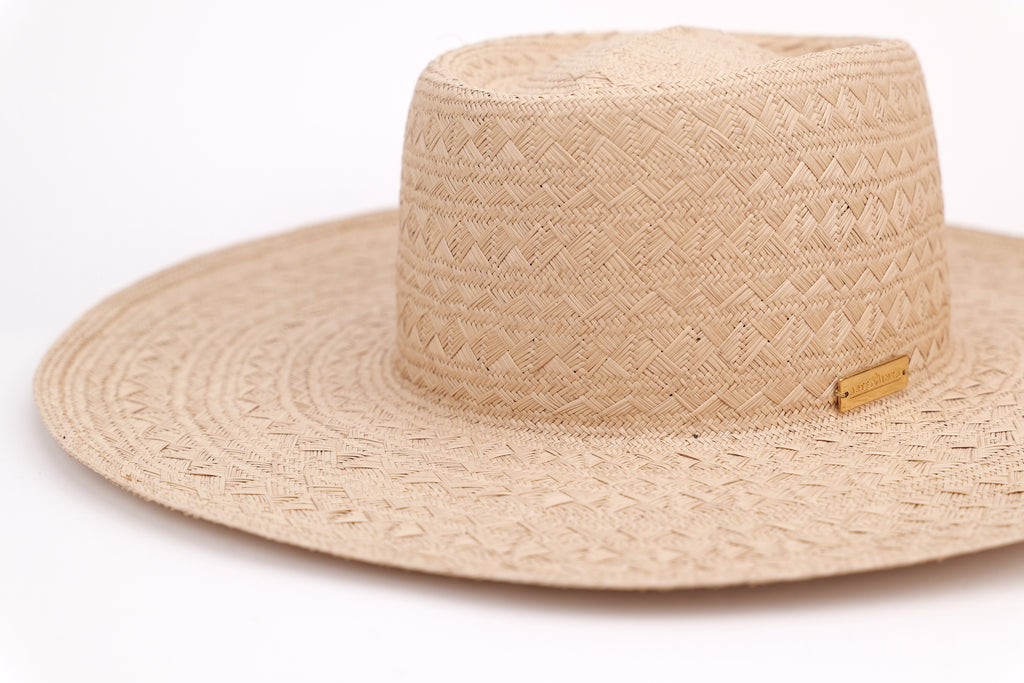 Chapeau Cocha – Chapeau cordobes en paille artisanal fino, pièce unique | ARTEMINKA