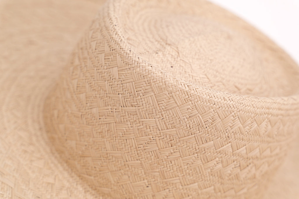 Chapeau Cocha – Chapeau cordobes en paille artisanal fino, pièce unique | ARTEMINKA