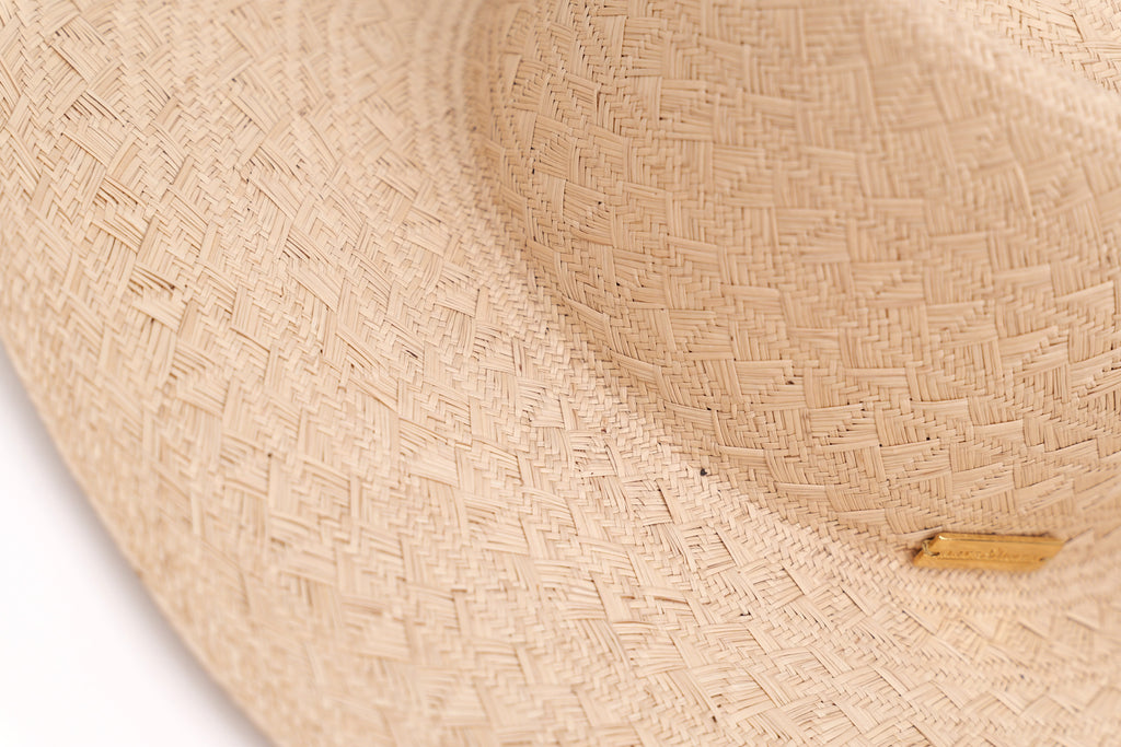 Chapeau Cocha – Chapeau cordobes en paille artisanal fino, pièce unique | ARTEMINKA